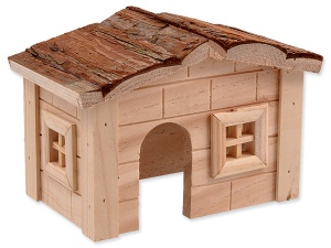 Domek SMALL ANIMAL dřevěný jednopatrový