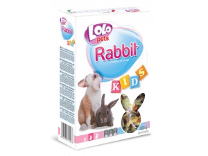 LOLO KIDS kompl. krmivo pro králíky 3-8 měs. 400g