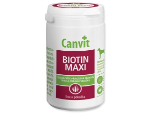 CANVIT Biotin Maxi pro velké psy 230g