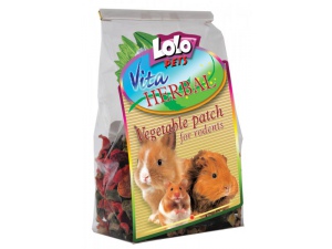 LOLOPets VITA HERBAL zeleninové plátky pro hlodavce 100g