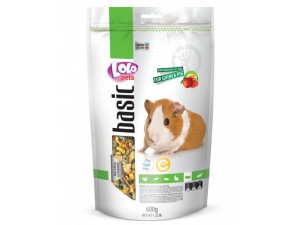 LOLO BASIC ovocné krmivo pro morčata 600 g Doypack