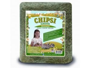 CHIPSI Sunshine - lisované seno 4 kg