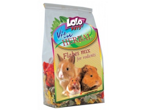 LOLOPets VITA HERBAL mix vloček pro hlodavce 150g