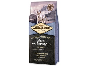 CARNILOVE Salmon & Turkey for Puppies 12kg