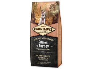 CARNILOVE Salmon & Turkey for Large Breed Puppy 1,5kg