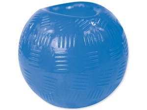 Hračka DOG FANTASY míček gumový modrý 8,2cm