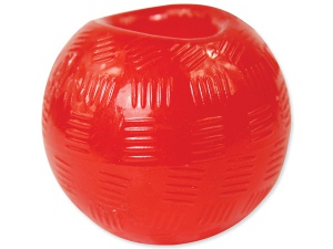 Hračka DOG FANTASY míček gumový červený