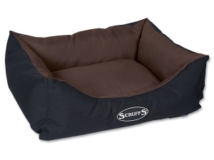 Pelíšek SCRUFFS Expedition Box Bed čokoládový