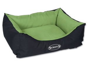 Pelíšek SCRUFFS Expedition Box Bed limetkový