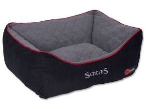 Pelíšek SCRUFFS Thermal Box Bed černý