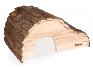 Dřevěný domek pro hlodavce Tommi