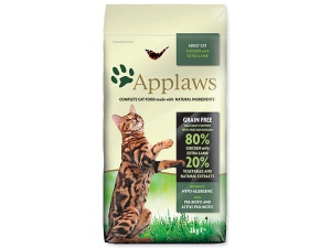 Krmivo APPLAWS Dry Cat Chicken with Lamb 2kg
