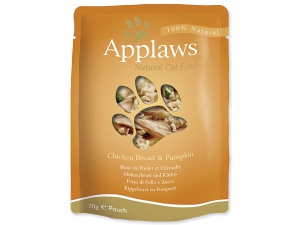 Kapsička APPLAWS cat chicken & pumpkin 70g