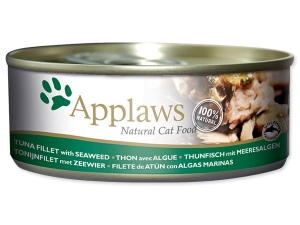 Konzerva APPLAWS Cat Tuna Fillet & Seaweed 70g