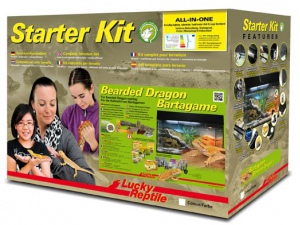 Lucky Reptile Starter Kit Bearded Dragon 80x40x52cm bílé