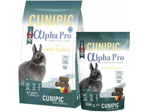 Cunipic Alpha Pro Rabbit Adult - králík dospělý 500g