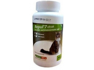 Repelentní pudr Repul 7 pro kočky 150g