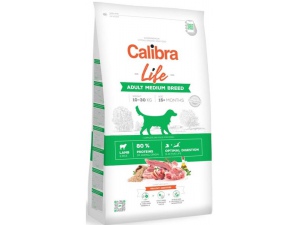 Calibra Dog Life Adult Medium Breed Lamb 12kg