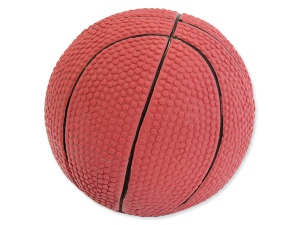 Hračka DOG FANTASY Latex basketball míč se zvukem