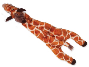 Hračka DOG FANTASY Skinneeez žirafa