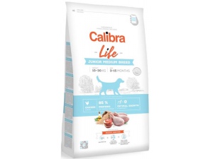 Calibra Dog Life Junior Medium Breed Chicken 12kg