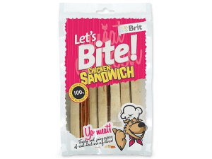 Snack BRIT Lets Bite Chicken Sandwich 80g
