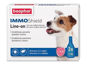 BEAPHAR Line-on IMMO Shield pro psy S 4,5ml