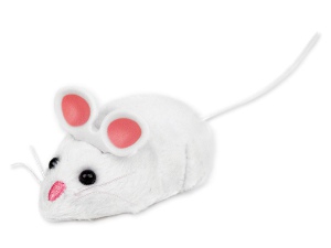 Hračka HEXBUG Robotická myš bílá