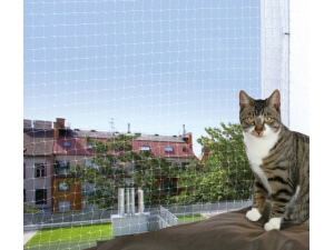 Ochranná síť pro kočky Trixie transparentní 2×1,5m
