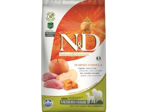 N&D Grain Free Dog Adult M/L Pumpkin Boar & Apple 12kg