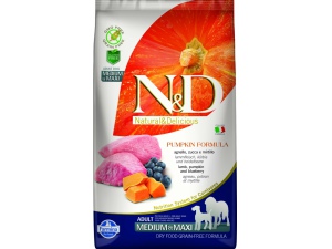 N&D Grain Free Dog Adult M/L Pumpkin Lamb & Blueberry 2,5kg