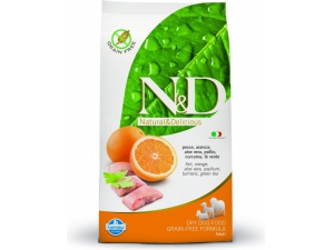 N&D Grain Free Dog Adult Maxi Fish & Orange 12kg