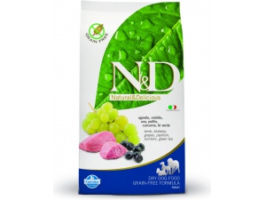N&D Grain Free Dog Adult Maxi Lamb & Blueberry 12kg