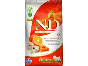 N&D Grain Free Dog Adult Mini Pumpkin Codfish & Orange