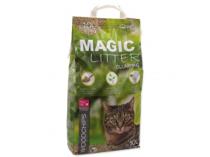 Kočkolit MAGIC CAT Litter Woodchips 10l