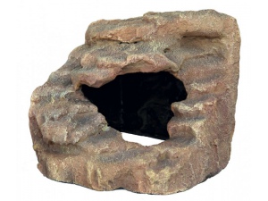 Rohová skála s jeskyní - pouštní step (doprodej)
