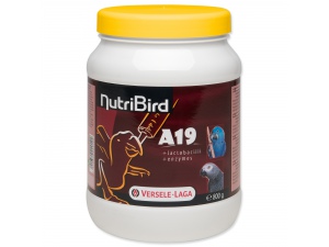 NutriBird A19 VERSELE-LAGA pro velké rychlerostoucí papoušky 800g