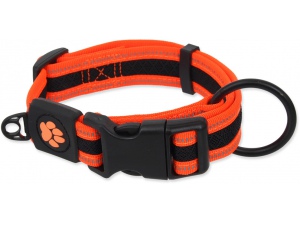 Obojek ACTIVE DOG Fluffy oranžový 27-41cm