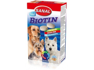 SANAL Biotin-kalciové tablety s biotinem 100 g
