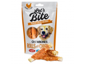 BRIT Let´s Bite Chewbones Rolls with Chicken 110g