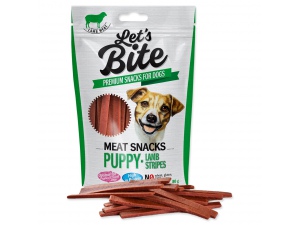 BRIT Let´s Bite Meat Snacks. Puppy Lamb Stripes 80g