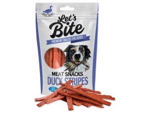 BRIT Let´s Bite Meat Snacks Duck Stripes 80g