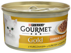 Gourmet Gold Delight kuřecí kousky v omáčce 85 g