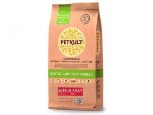 Petkult medium adult lamb & rice 12 kg