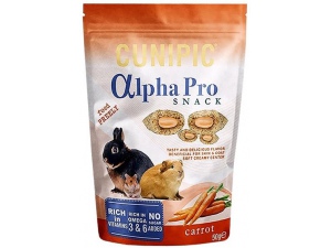 Cunipic Alpha Pro Snack Carrot - mrkev 50 g