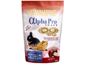 Cunipic Alpha Pro Snack Apple - jablko 50 g