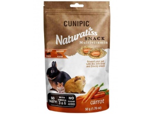 Cunipic Naturaliss snack Multivitamin pro drobné savce 50 g