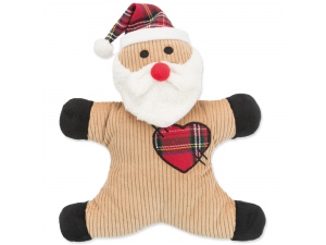 Hračka TRIXIE Xmas Santa/sněhulák plyšový mix 29 cm