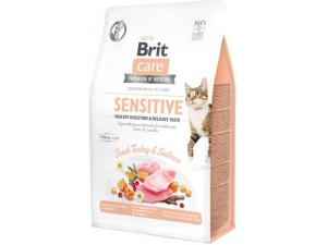 Brit Care Cat Grain-Free Sensitive Healthy Digestion & Delicate Taste 2kg