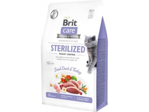 Brit Care Cat Grain-Free Sterilized Weight Control 400g